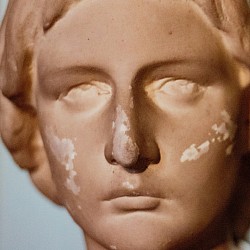 Face Image : No look of having an applied imagery of different faces/masks.